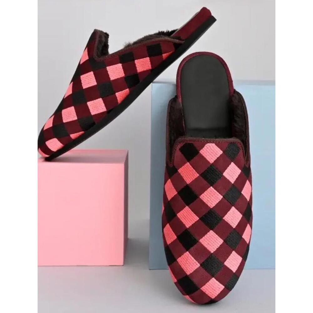 & Other Stories x Humswear Pink Check Slipper
